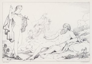 Shelleys Prometheus Unbound, Act III, Scéna 2 od Joseph Noel after Paton