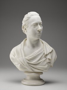 William, Lord Cavendish, pátý vévoda z Devonshire (1748-1811), kolem 1812 (mramor)