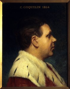 Portrét Constant Poppy (1841-1904). Obraz od Josepha Paula Blanca (1846-1904)