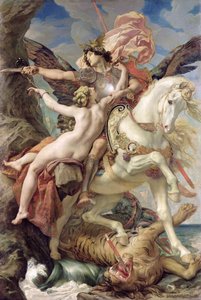 The Deliverance: Ruggiero a Angelica, 1876
