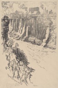 americké Tivoli od Joseph Pennell