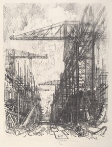 Ničitelé budov, No.I, 1917. od Joseph Pennell