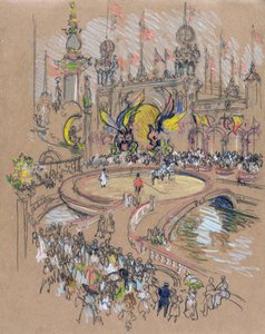 Coney Island od Joseph Pennell