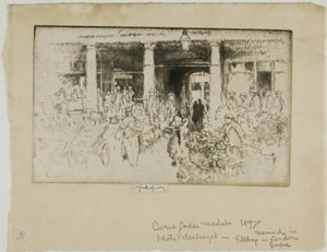 Covent Garden od Joseph Pennell