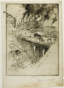 Edgar Thompson Works, Bessemer od Joseph Pennell