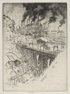 Edgar Thomson Works, Bessemer od Joseph Pennell