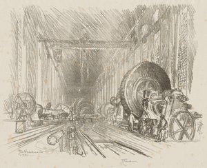 Anglické válečné dílo: Bazilika války od Joseph Pennell