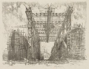 English War Work: The Gantry (obchodní loděnice)