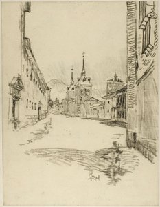 Jeho ulice jsou široké a tiché od Joseph Pennell