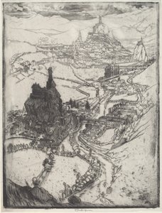 Le Puy od Joseph Pennell