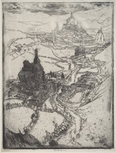 Le Puy od Joseph Pennell