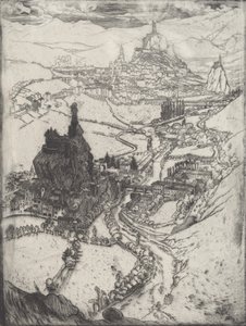 LePuy, 1894. od Joseph Pennell