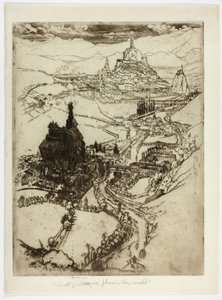 Le Puy, třetí deska od Joseph Pennell