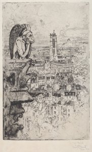 Le Stryge od Joseph Pennell