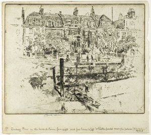 Lindsay Row, Chelsea od Joseph Pennell