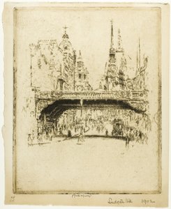 Ludgate Hill od Joseph Pennell