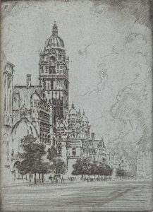 Velkolepý Kensington, 1904. od Joseph Pennell