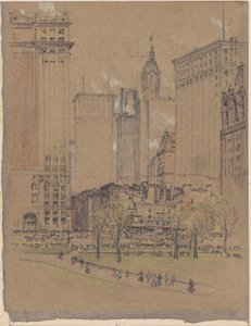 New York, starý a nový od Joseph Pennell