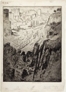 Paláce a paláce od Joseph Pennell