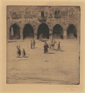 Radnice, Pistoia od Joseph Pennell