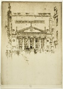Divadlo Royal Haymarket od Joseph Pennell