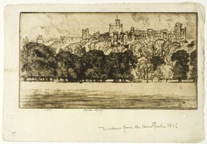 Královský Windsor od Joseph Pennell