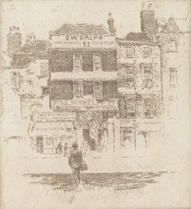 Brána svatého Bartoloměje, 1907. od Joseph Pennell
