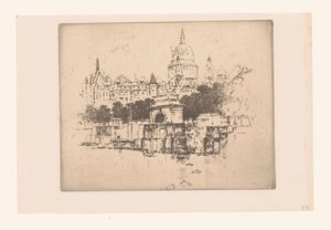St Paul je vidět z řeky St Paul