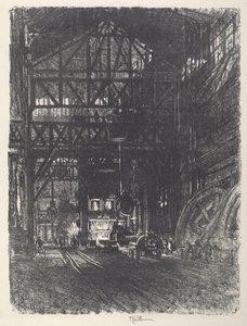 The Armour Plate Press, 1917. od Joseph Pennell