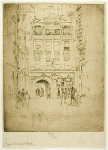 Barber Shop od Joseph Pennell