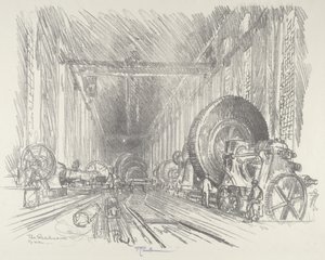Bazilika války, 1916. od Joseph Pennell