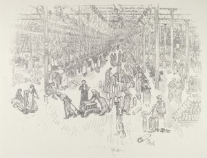 Zátoka tisíce dívek, 1916. od Joseph Pennell