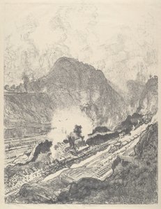 Střih z Culebry od Joseph Pennell