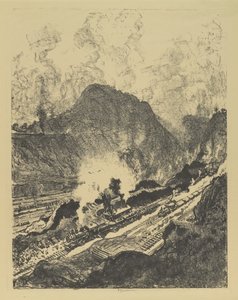 Střih z Culebry od Joseph Pennell