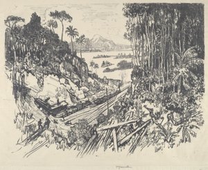 Džungle, 1912. od Joseph Pennell