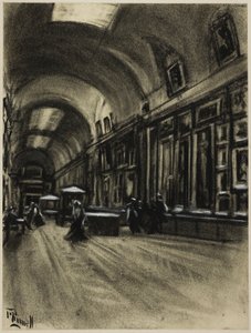 Dlouhá galerie, Prado od Joseph Pennell