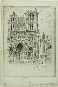 Západní fronta, Amiens od Joseph Pennell