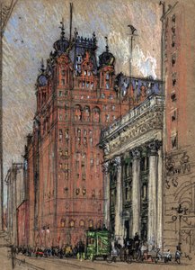 Hotel Waldorf Astoria od Joseph Pennell