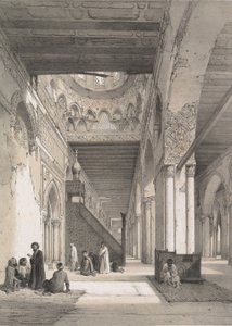 12. Interiér, mešita Ibn Toûloûn, 1843. od Joseph Philibert Girault De Prangey