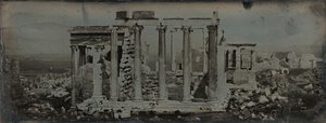 Erechtheion, Atény, 1842. od Joseph Philibert Girault De Prangey