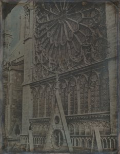 Rose Window, Katedrála Notre-Dame, Paříž, 1841.