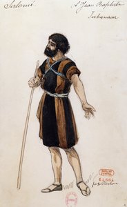 Giovanni Battista pro Salome od Richarda Strausse (1864-1949), provedeno v pařížské Opeře Garnier, 3. května. od Joseph Porphyre Pinchon