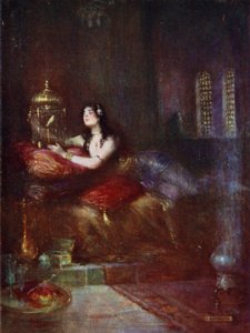 Sultana a její Kanár od Joseph Ratcliffe Skelton