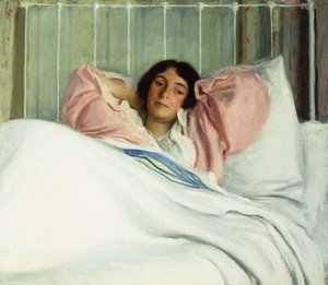 Portrét umělcovy manželky Edith,