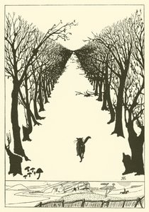 Kočka, která šla sama (rytina) od Joseph Rudyard (after) Kipling