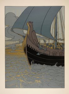 Ilustrace. Nibelungové. 1898-1901