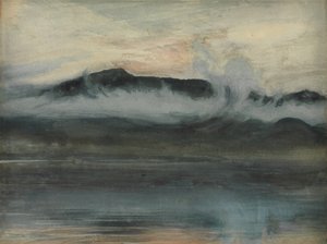 Coniston & Old Man (akvarel) od Joseph Severn