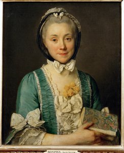 Madame Lenoir, matka Alexandra Lenoira, zakladatele Musee des mouments francais ... od Joseph Siffred Duplessis