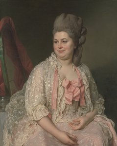 Madame de Saint-Morys Eléonore Elisabeth Angelique de Beauterne, 1742-1824, 1776. od Joseph Siffred Duplessis