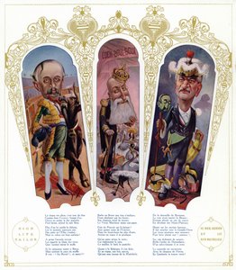 Karikatury (barevné lito)